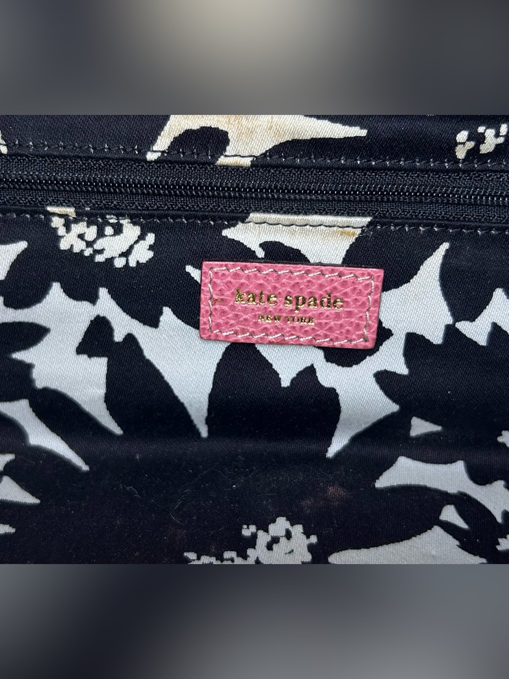 kate spade NWOT Rare Wicker Barrel Bag with Pink Trim. Dust Bag Included. - Picture 5 of 5
